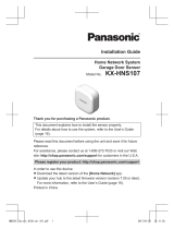 Panasonic KXHNS107 Operating instructions