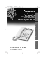 Panasonic KX-TS108W User manual