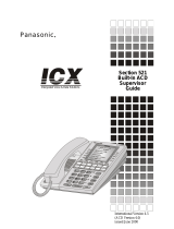 Panasonic ICX Operating instructions