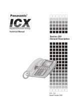 Panasonic ICX Operating instructions