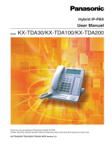 Panasonic KXTDA200NE Operating instructions