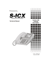 Panasonic SICX Operating instructions