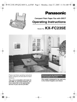 Panasonic KXFC235E Owner's manual