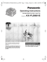 Panasonic KXFLB801E Operating instructions