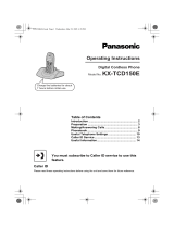 Panasonic KX-TCD150E User manual