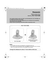 Panasonic KXTCD152E Operating instructions