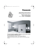 Panasonic KXTCD200G Operating instructions