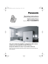 Panasonic KXTCD202FX Owner's manual