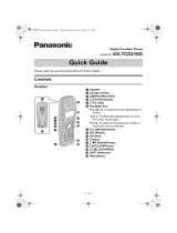Panasonic KXTCD210G Operating instructions