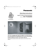 Panasonic KXTCD220G Operating instructions