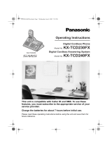 Panasonic KXTCD240FX Owner's manual