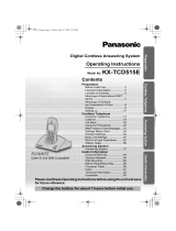 Panasonic KX-TCD515E User manual