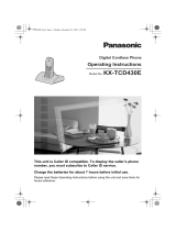 Panasonic KXTCD430 Operating instructions
