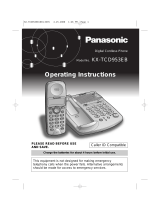 Panasonic KXTCD953 User manual