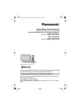 Panasonic kx-th1211 User guide