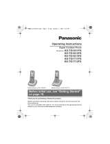Panasonic KXTG1712FX Operating instructions