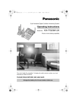 Panasonic KXTG2361JXB Operating instructions