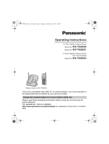 Panasonic KX-TG2621 User manual