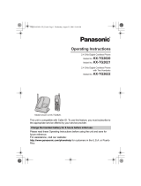 Panasonic KX-TG2620 User manual