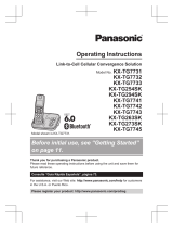 Panasonic KXTG7745 User manual