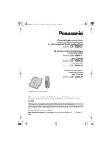 Panasonic KXTG3034 Operating instructions