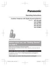 Panasonic KXTG3680 Operating instructions