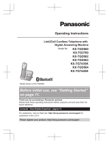 Panasonic KXTG744SK Operating instructions