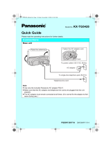 Panasonic KXTG5428 Operating instructions