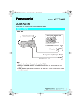 Panasonic KXTG5428 Operating instructions