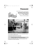 Panasonic KXTG5471 Operating instructions