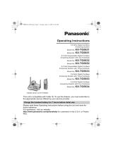 Panasonic X-TG5634 User manual