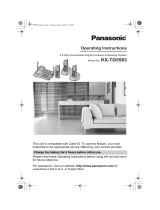 Panasonic KXTG5583 User manual