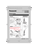 Panasonic KXTG6324 Operating instructions