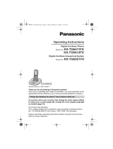 Panasonic KXTG6412FX Owner's manual