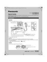Panasonic KXTG6451FX Quick start guide