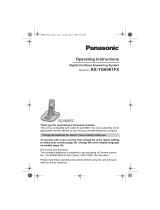 Panasonic KX-TG6481FX Operating instructions