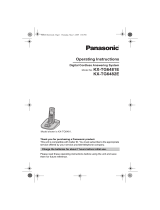 Panasonic KXTG6481E Operating instructions