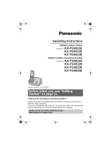 Panasonic KXTG6512E Operating instructions