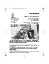 Panasonic KXTG7102FX Owner's manual