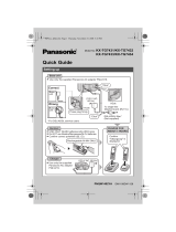 Panasonic KX-TG7434 Quick start guide