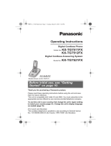 Panasonic KXTG7511FX Operating instructions