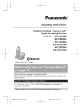 Panasonic KXTG744SK Operating instructions