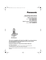 Panasonic KXTG8090FX Owner's manual