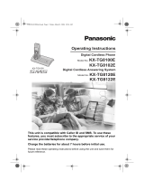 Panasonic KXTG8102E Operating instructions