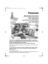 Panasonic KXTG8102FX Owner's manual