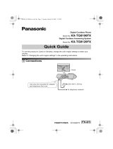 Panasonic KXTG8102FX Operating instructions