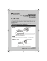 Panasonic KXTG8220FX Operating instructions