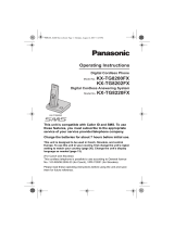 Panasonic KXTG8220FX Owner's manual