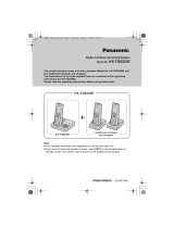 Panasonic KXTG8223E Operating instructions
