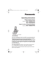 Panasonic KXTG8321FX Operating instructions